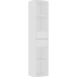 vidaXL Boekenkast 36x30x171 cm bewerkt hout wit