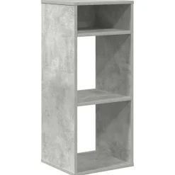 vidaXL Boekenkast 34x31x80 cm bewerkt hout betongrijs