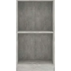 vidaXL Boekenkast 40x24x75 cm bewerkt hout betongrijs