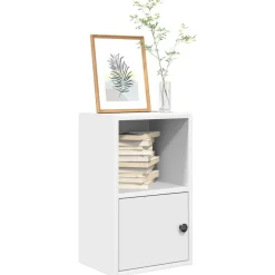 vidaXL Boekenkast 31x24x52 cm bewerkt hout wit