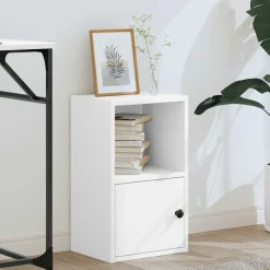 vidaXL Boekenkast 31x24x52 cm bewerkt hout wit