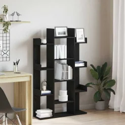 vidaXL Boekenkast 86x25,5x140 cm bewerkt hout wit