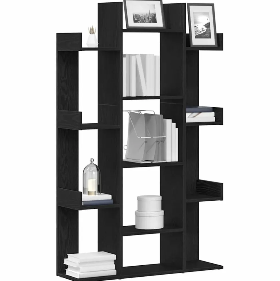 vidaXL Boekenkast 86x25,5x140 cm bewerkt hout wit