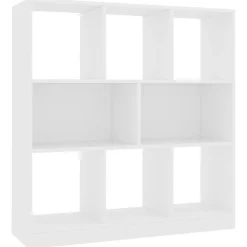 vidaXL Boekenkast 97,5x29,5x100 cm bewerkt hout wit
