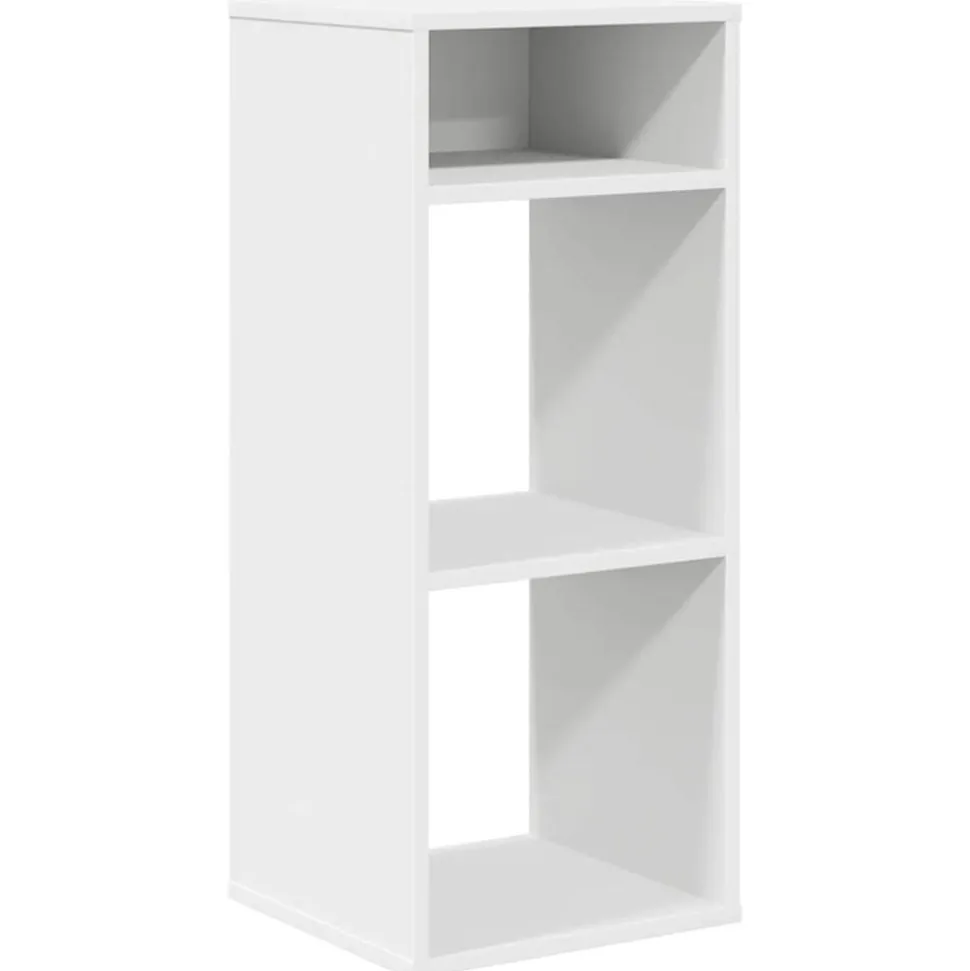 vidaXL Boekenkast 34x31x80 cm bewerkt hout wit