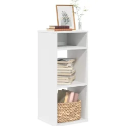 vidaXL Boekenkast 34x31x80 cm bewerkt hout wit