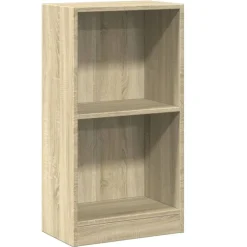 vidaXL Boekenkast 40x24x75 cm bewerkt hout sonoma eikenkleurig
