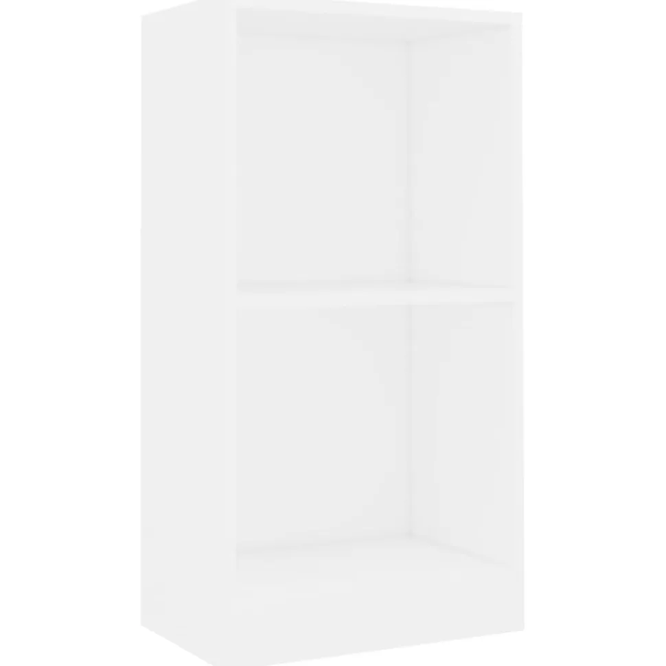 vidaXL Boekenkast 40x24x75 cm bewerkt hout wit