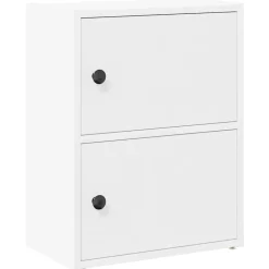 vidaXL Boekenkast 40x24x52 cm bewerkt hout wit