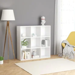 vidaXL Boekenkast 98x29x97,5 cm bewerkt hout wit