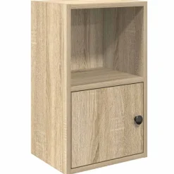 vidaXL Boekenkast 31x24x52 cm bewerkt hout sonoma eikenkleurig
