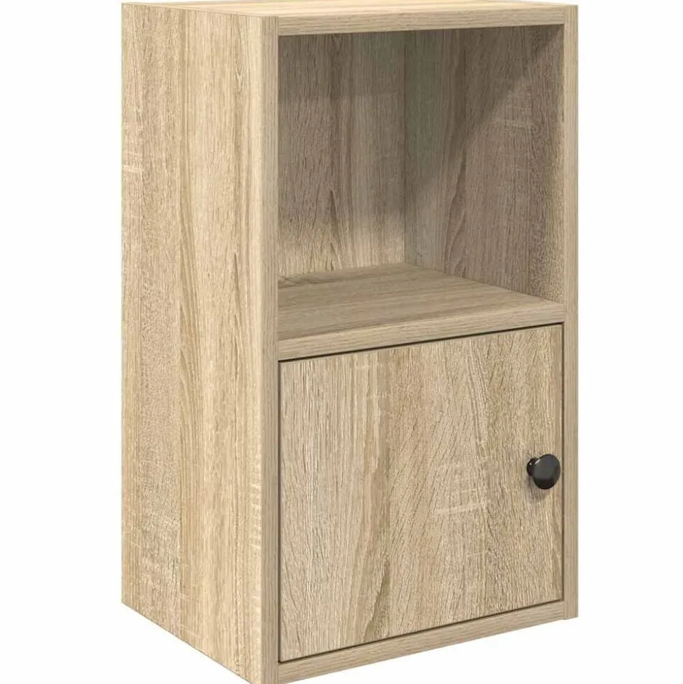 vidaXL Boekenkast 31x24x52 cm bewerkt hout sonoma eikenkleurig
