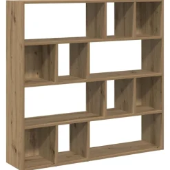 vidaXL Boekenkast/kamerscherm 105x24x102 cm artisanaal eikenkleur