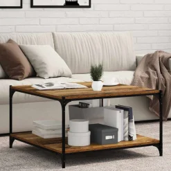 vidaXL Boekenplank Bord 4 pcs Bruin 80 x 40 x 1,5 cm Bewerkt hout