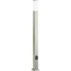 vidaXL Bolderarmatuur met stopcontact 110 cm RVS IP44