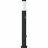 vidaXL Bolderarmatuur met sensor en stopcontact 80 cm roestvrij staal IP44