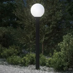 vidaXL Bolderverlichting 120 cm Zwart IP44