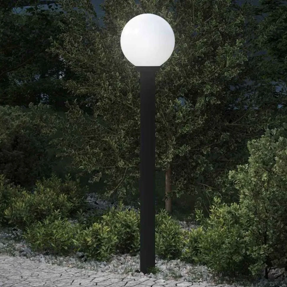 vidaXL Bolderverlichting 120 cm Zwart IP44