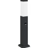 vidaXL Bolderverlichting met sensor 50 cm zwart IP44