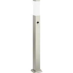 vidaXL Bolderverlichting met sensor 80 cm RVS IP44