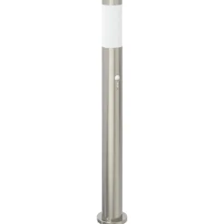 vidaXL Bolderverlichting met sensor 80 cm RVS IP44