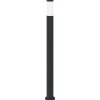 vidaXL Bolderverlichting 110 cm RVS IP44