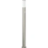 vidaXL Bolderverlichting met sensor 110 cm roestvrij staal IP44