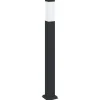 vidaXL Bolderverlichting 80 cm Zwart IP44