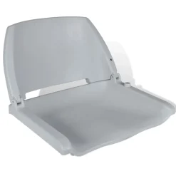 vidaXL Bootstoel zonder kussen inklapbaar 48x51x41 cm grijs