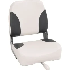 vidaXL Bootstoelen 2 st inklapbaar met hoge rugleuning 41x36x48 cm