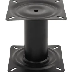 vidaXL Bootstoelpoot 18 cm staal zwart