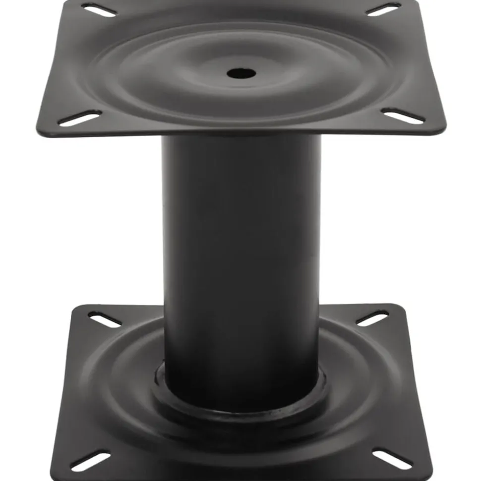 vidaXL Bootstoelpoot 18 cm staal zwart