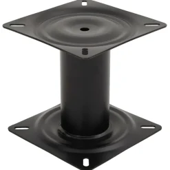 vidaXL Bootstoelpoot 18 cm staal zwart