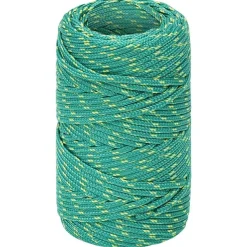 vidaXL Boottouw 2 mm 25 m polypropyleen groen