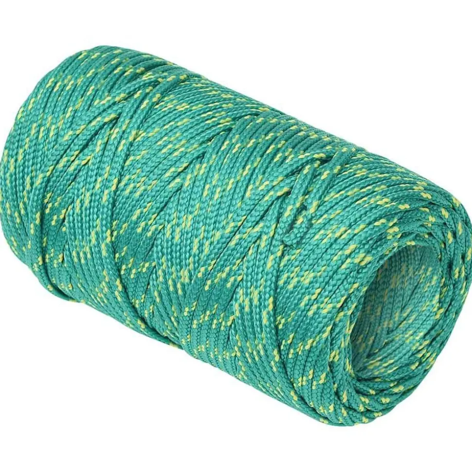 vidaXL Boottouw 2 mm 25 m polypropyleen groen