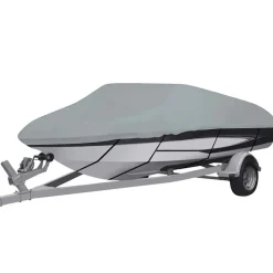 vidaXL Bootzeil 410x110x40 cm grijs
