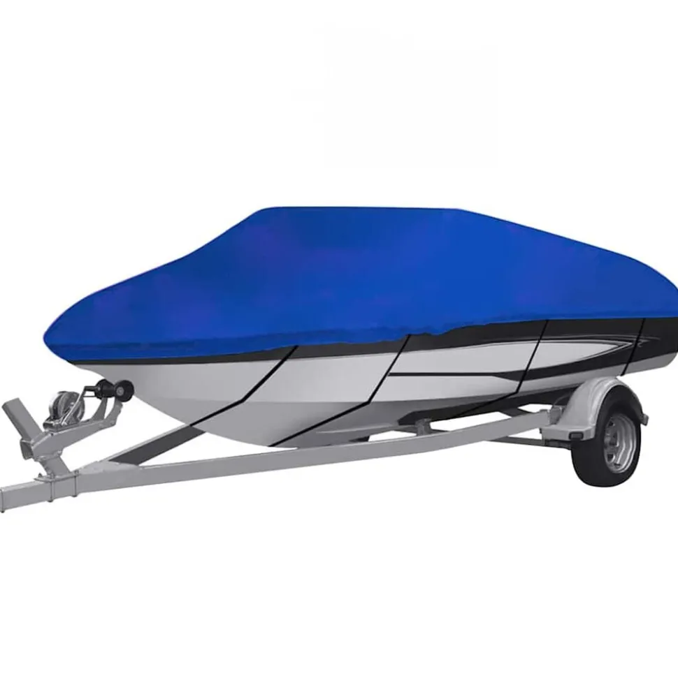 vidaXL Bootzeil 410x110x40 cm grijs