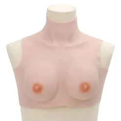 vidaXL Borstprothese B-cup silicone Kaukasisch