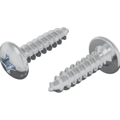 vidaXL Bout 2 pcs Zilver M4 x 16 mm Staal