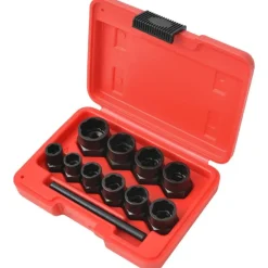 vidaXL Boutverwijdering set 11-delig staal