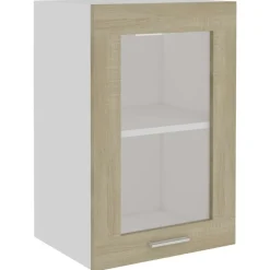 vidaXL Bovenkast Lyon 40x31x60 cm bewerkt hout sonoma eikenkleurig