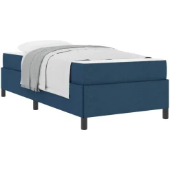 vidaXL Boxspringbed Blauw 80 x 200 cm Stof