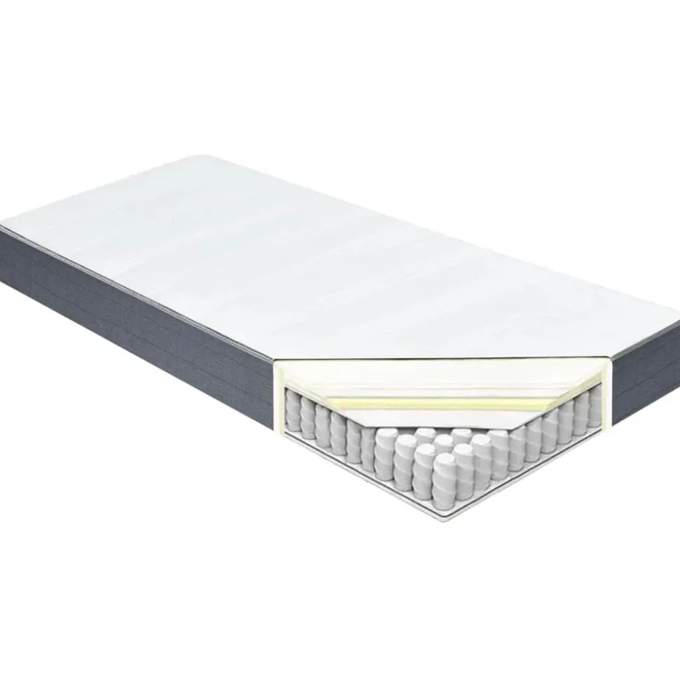 vidaXL Boxspringmatras medium 200x80x20 cm