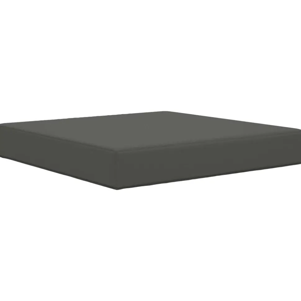 vidaXL Buiten bankkussen Antraciet 60 x 60 x 8 cm Polyester