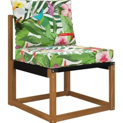 vidaXL Buiten bankkussen 2 pcs kleurrijk Polyester