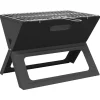 vidaXL Buiten Grill Zwart 46 x 31 x 31 cm Staal
