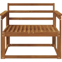 vidaXL Buiten Midden Sofa Massief Acaciahout Naturel