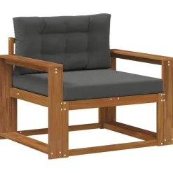 vidaXL Buiten Midden Sofa Massief Acaciahout Naturel