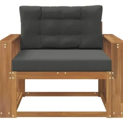 vidaXL Buiten Midden Sofa Massief Acaciahout Naturel