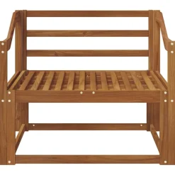 vidaXL Buiten Midden Sofa Massief Acaciahout Naturel